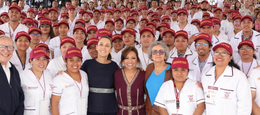 "Salud Casa por Casa será un símbolo de prevención de la salud no sólo en México, sino en el mundo": Sheinbaum "Salud Casa por Casa será un símbolo de prevención de la salud no sólo en México, sino en el mundo": Sheinbaum