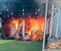 Muere perrito tras incendio de bodega en Aguasol, Cárdenas