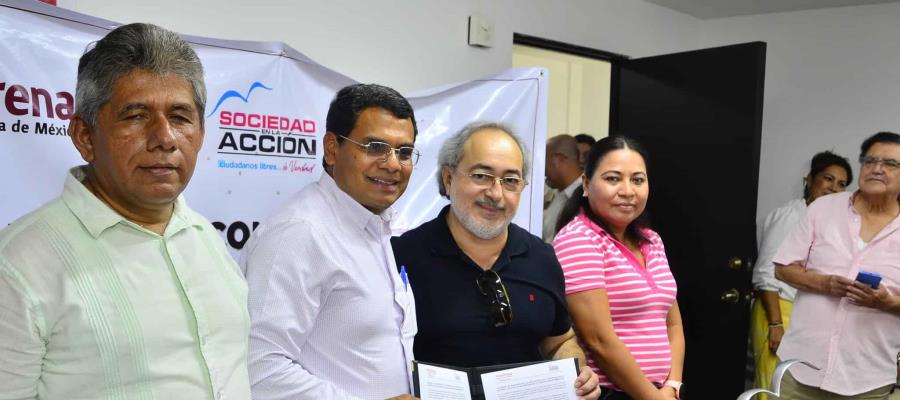 Firma de convenio con asociación de Ariel Cetina, no significa su candidatura para Centro: Selván Firma de convenio con asociación de Ariel Cetina, no significa su candidatura para Centro: Selván