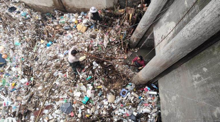 Retira Conagua 11 mil toneladas de basura de plantas de bombeo en el Valle de México