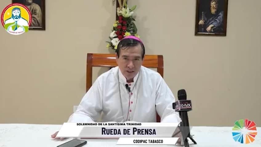 Ante violencia, "estamos viviendo un poquito de purgatorio": Obispo de Tabasco