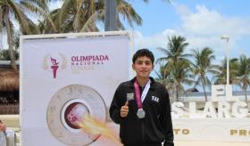 Roldán Abarca gana plata para Tabasco en duatlón