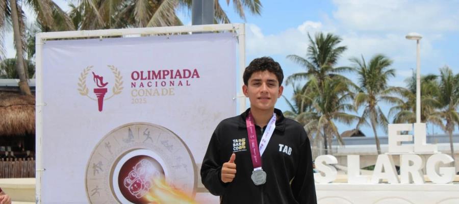 Roldán Abarca gana plata para Tabasco en duatlón Roldán Abarca gana plata para Tabasco en duatlón
