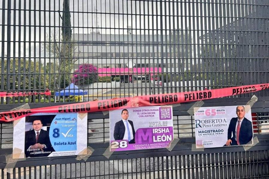 Exigen colectivos al INE anular candidatura de jueces violentadores Exigen colectivos al INE anular candidatura de jueces violentadores