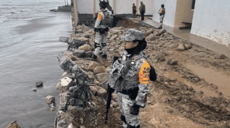 Guardia Nacional activa Plan DN-III-E en Guerrero tras paso de Dalila
