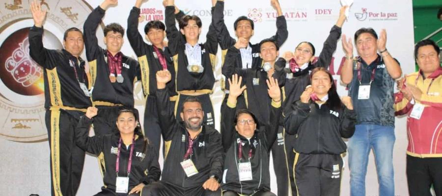 Tabasco se lleva 6 medallas en Karate en Olimpiada Nacional Tabasco se lleva 6 medallas en Karate en Olimpiada Nacional