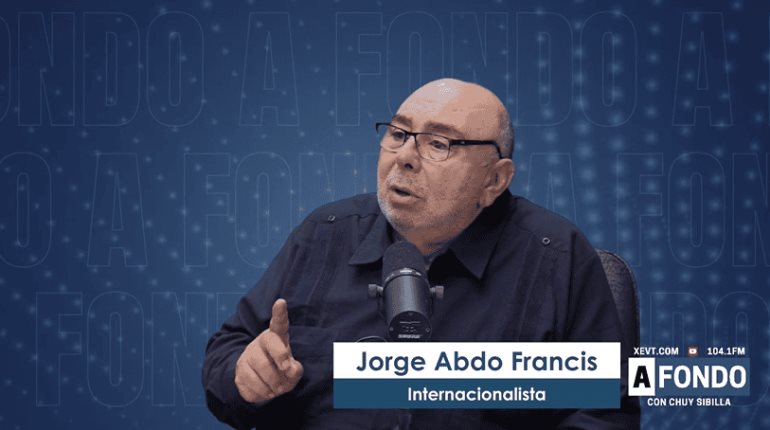Tercera guerra mundial está latente, "porque están gobernando enfermos": Jorge Abdo