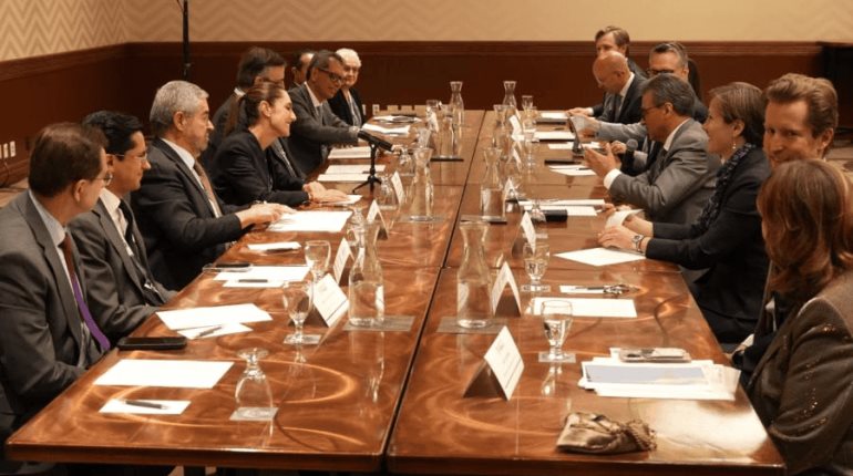 Sheinbaum se reúne con integrantes del Consejo Empresarial de Canadá y dialogan sobre el Plan México