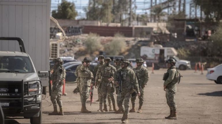 Atacan sujetos armados base militar en BC; 2 soldados resultaron heridos