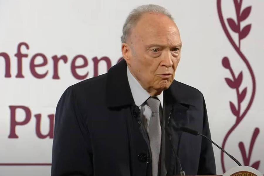 Periodista asegura que Gertz Manero fue internado de urgencia y se encuentra "delicado de salud" Periodista asegura que Gertz Manero fue internado de urgencia y se encuentra "delicado de salud"