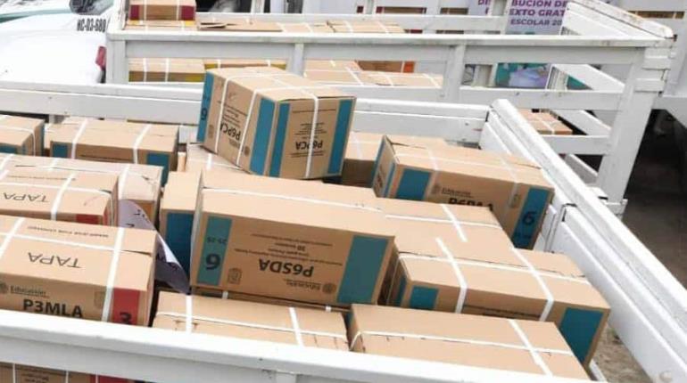 Al 87% distribución de libros de texto gratuitos para el ciclo escolar 2025-2026: Setab