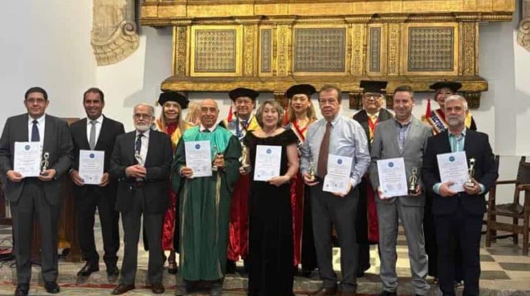Reconocen en España a la Universidad Olmeca y a su rector por promover cultura de la paz