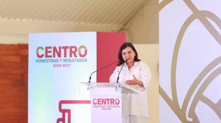 Yolanda Osuna anuncia que entregará más apoyos a afectados por tromba del miércoles pasado