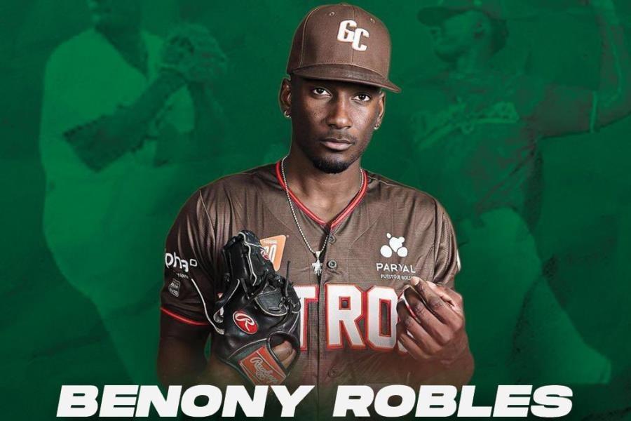 El relevista dominicano Benony Robles es nuevo jugador de Olmecas de Tabasco El relevista dominicano Benony Robles es nuevo jugador de Olmecas de Tabasco