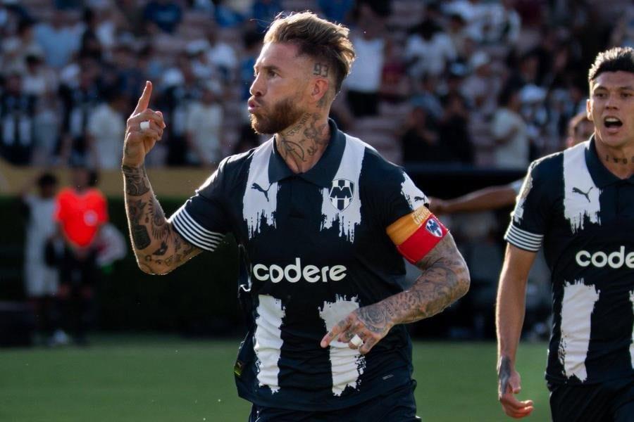 Con gol de Sergio Ramos, Rayados empató a 1 con Inter de Milán