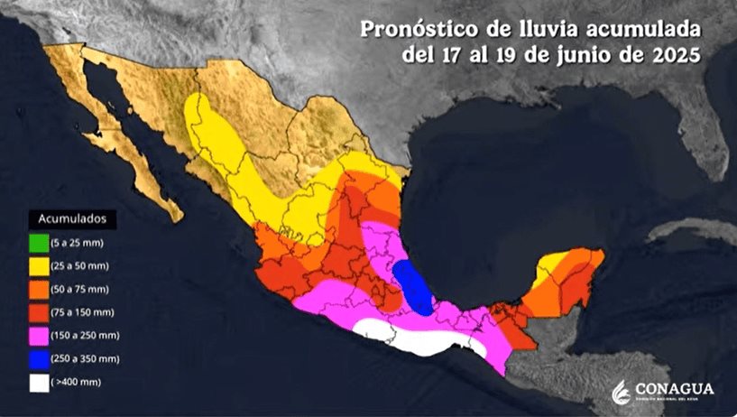 No descarta SMN que tormenta tropical ´Erick´ se convierta en huracán categoría 3 No descarta SMN que tormenta tropical ´Erick´ se convierta en huracán categoría 3