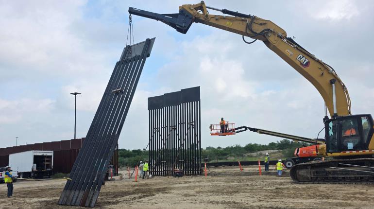 Otorgan nuevo contrato para construcción de muro fronterizo entre EE. UU. y México