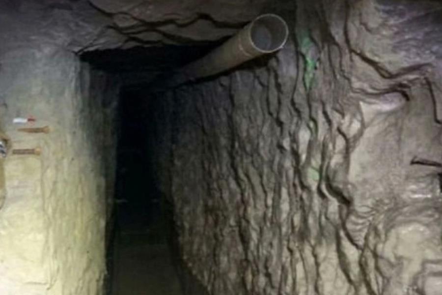 Descubren "narcotúnel" de un kilómetro bajo cuartel de la GN en Mexicali, Baja California Descubren "narcotúnel" de un kilómetro bajo cuartel de la GN en Mexicali, Baja California