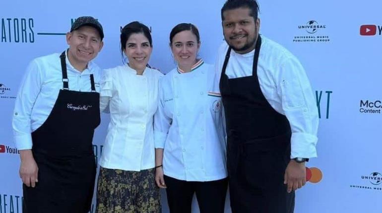 Gaby Ruiz cocina en Cannes en festival de creatividad