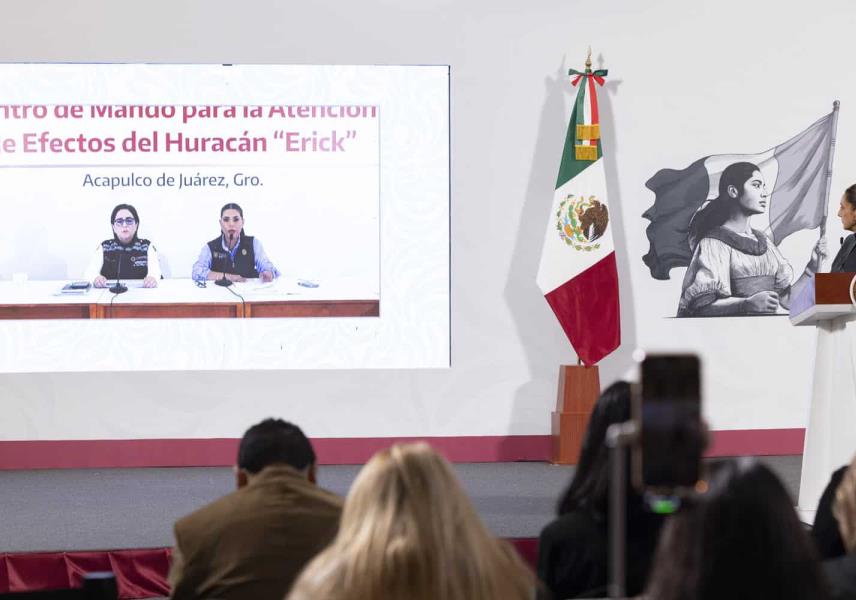 Erick deja dos muertos en su paso por Oaxaca y Guerrero