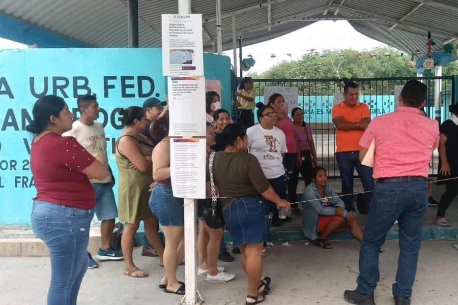 Primaria en Valle Real, Pomoca ajusta 5 días sin clases por conflicto con directora del turno vespertino Primaria en Valle Real, Pomoca ajusta 5 días sin clases por conflicto con directora del turno vespertino