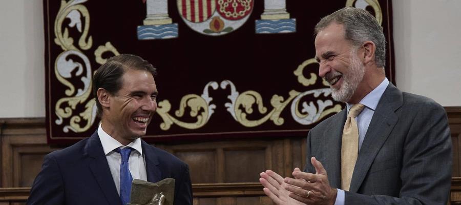 Rafael Nadal y Teresa Perales son distinguidos como marqueses por el Rey Felipe VI