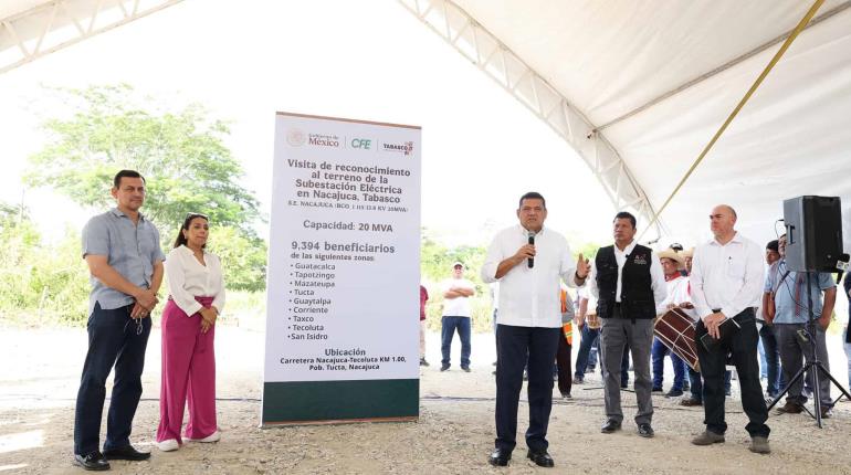 Exhorta gobernador a ciudadanos a pagar la energía eléctrica para mejorar la infraestructura