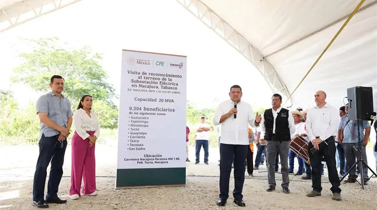 Exhorta gobernador a ciudadanos a pagar la energía eléctrica para mejorar la infraestructura
