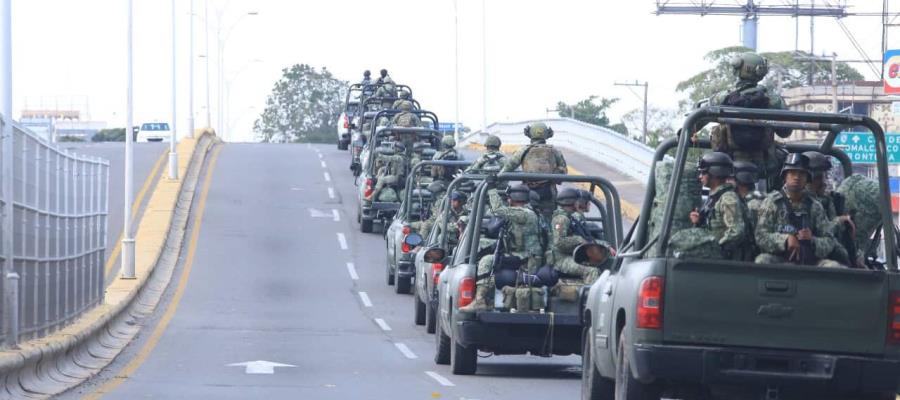 "El control del territorio lo tenemos nosotros: 30 Zona Militar "El control del territorio lo tenemos nosotros: 30 Zona Militar