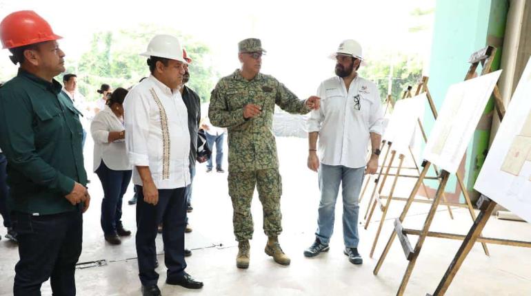 May supervisa avances de construcción del nuevo hospital de Cárdenas