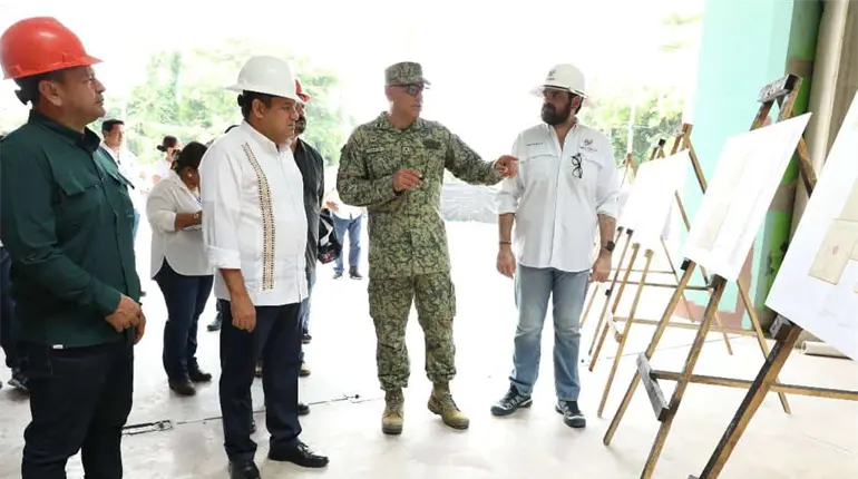 May supervisa avances de construcción del nuevo hospital de Cárdenas