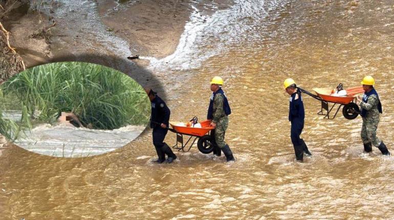 Recuperan cuerpo de hombre ahogado en Oaxaca, tras el paso de Erick