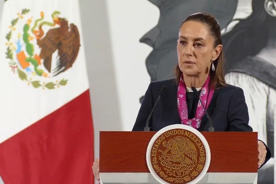 "Primero la soberanía de los pueblos": Sheinbaum ante llamado de Trump a cambio de régimen en Irán "Primero la soberanía de los pueblos": Sheinbaum ante llamado de Trump a cambio de régimen en Irán