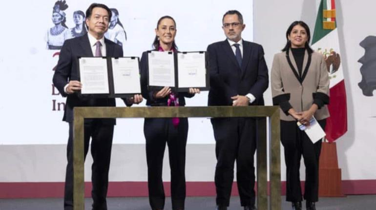 Firma Sheinbaum decreto con acuerdos magisteriales; sustituto de Usicamm no lo decidirá la presidenta, afirma