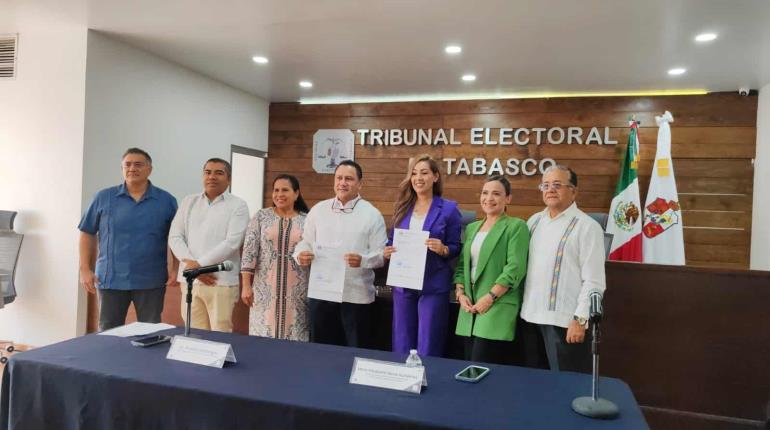 IEPC entrega al TET expedientes de la elección judicial de Tabasco