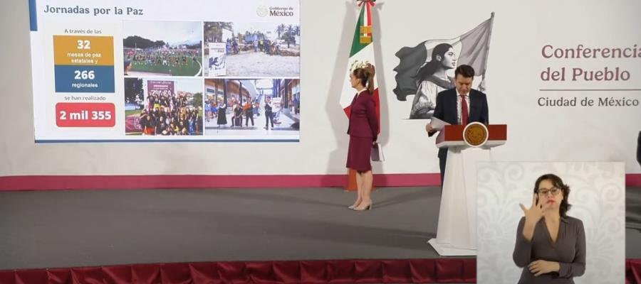Con programas de intercambio, más de mil 790 armas de fuego se han retirado de las calles: Arturo Medina