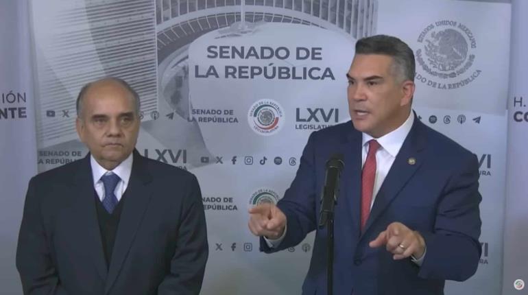 Alejandro Moreno compara a Morena con el nazismo por reforma electoral