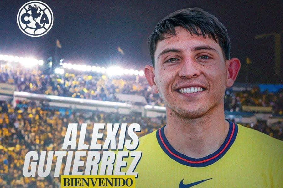 ¡Oficial! Alexis Gutiérrez es nuevo jugador del América tras su paso por Cruz Azul ¡Oficial! Alexis Gutiérrez es nuevo jugador del América tras su paso por Cruz Azul
