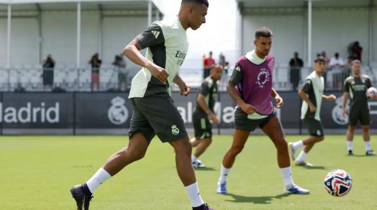 Mbappé se incorpora a los entrenamientos del Real Madrid