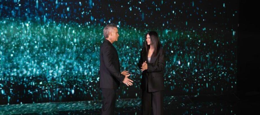Laura Pausini y Robbie Williams unen voces para el himno oficial de la FIFA Laura Pausini y Robbie Williams unen voces para el himno oficial de la FIFA
