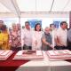Realizan tradicional partida de pastel para celebrar aniversario 461 de Villahermosa