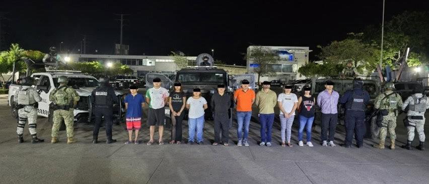 Autoridades anuncian detención de 24 presuntos criminales en 4 municipios de Tabasco Autoridades anuncian detención de 24 presuntos criminales en 4 municipios de Tabasco