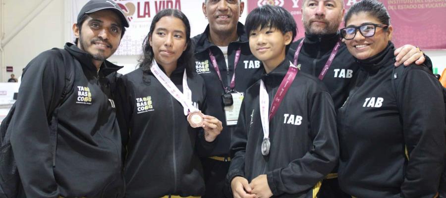 Esgrima le da medalla de plata y bronce a Tabasco en la Olimpiada Nacional Esgrima le da medalla de plata y bronce a Tabasco en la Olimpiada Nacional