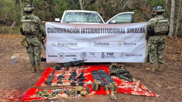 Aseguran fuerzas federales a 10 integrantes de ´Los Mayos´ en Culiacán