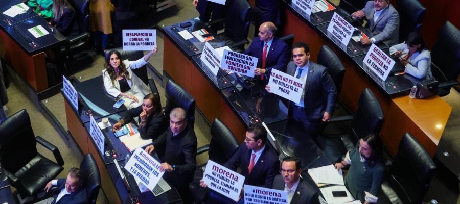 Consuma pleno del Senado extinción del Coneval Consuma pleno del Senado extinción del Coneval