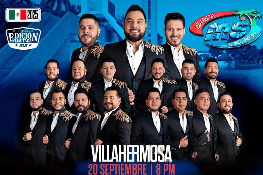 Banda MS en Villahermosa; aquí el costo de los boletos