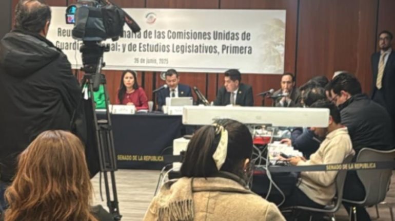 Comisión del Senado aprueba la Ley de la Guardia Nacional