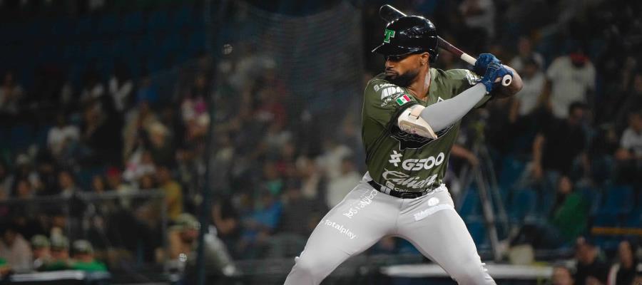Noche de siete cuadrangulares para Bravos que venci&oacute; a Olmecas 18-11 para quedarse con la serie en el Domingo Santana