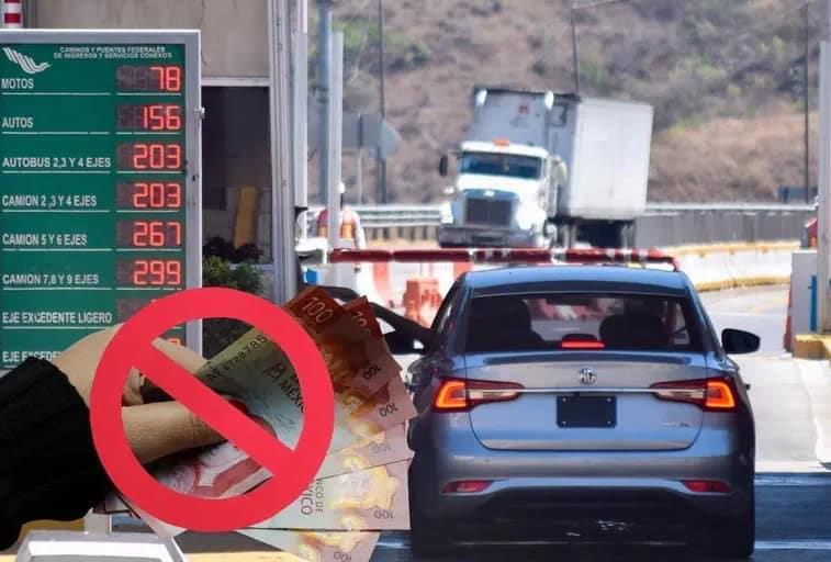¡Cobrarán con TAG! Deja Capufe cobro en efectivo en algunas casetas