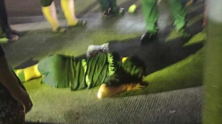 Atropellan a joven frente a mercado de Jalpa; conductor se da a la fuga